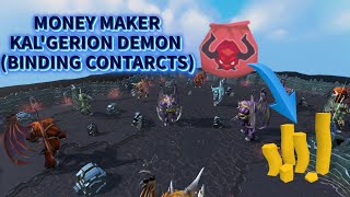 Binding Contracts Are Insane Money Makers! || RuneScape 3 ||