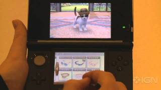 Nintendogs & Cats - Nintendo 3DS: Cat & Dog Gameplay