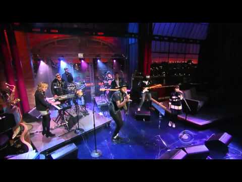 Theophilus London with Sara Quin - Why Even Try Live on Letterman