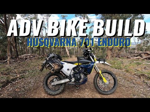 Husqvarna 701 Enduro Adventure Bike Build