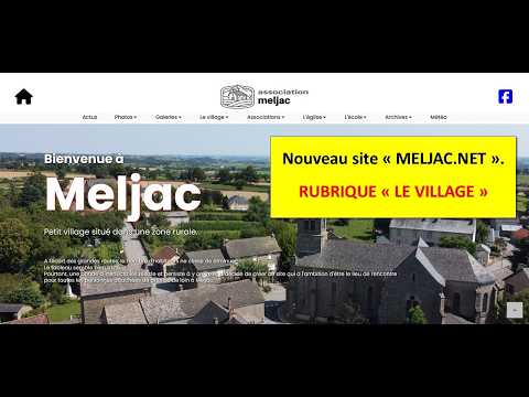 Présentation de la rubrique "LE VILLAGE".