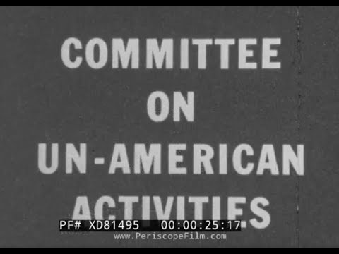 House Un-American Activities Committee (HUAC) | Vibepedia