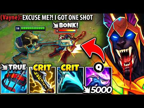 Nasus but I enter ONE SHOT MODE when I ult (NEW CRIT NASUS BUILD)