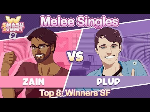 Zain vs Plup - Top 8 Winners Semifinal: Melee Singles - Smash Summit 9 | Marth vs Sheik