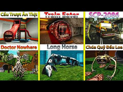 100 HÌNH DẠNG SCP ANALOG HORROR BỊ ADMIN ROBLOX CẤM TRẺ EM CHƠI