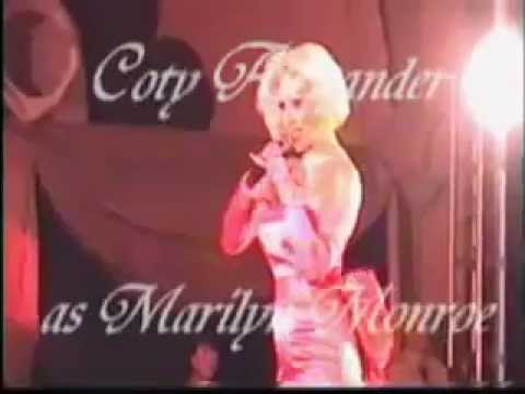 Promotional video thumbnail 2 for Coty Alexander as Marilyn Monroe