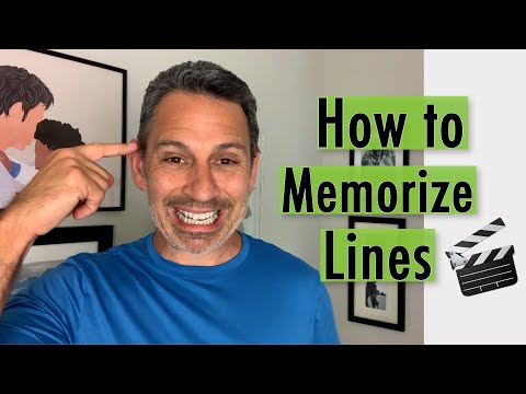 The Best Way to Memorize Lines For an Audition (Pt 1)