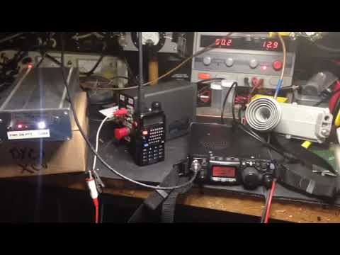 10 Ghz weak signal source with Baofeng E5 MK-II