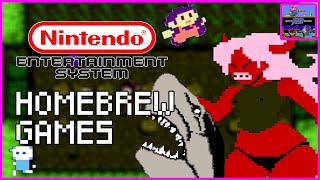 NES Homebrew Games Are GREAT! #nes #gaming #retrogaming