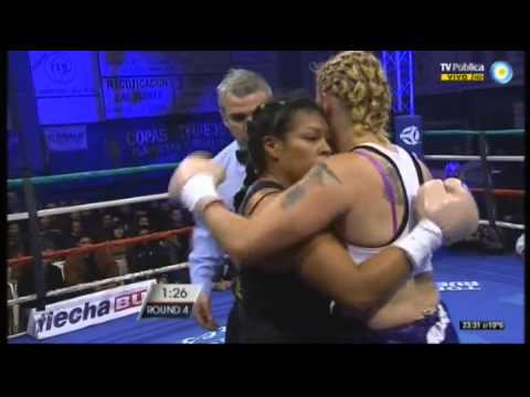 Enis PACHECO vs Maria MADERNA - WBO - Full Fight - Pelea Completa