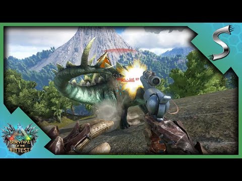 GRENADES VS DINO ARMY! SOLO RUN - Ark: Survival of the Fittest [SOTF Gameplay]