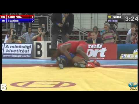 Ehsan Lashgari (IRI) vs Reineris Salas (CUB) 84kg 1/4 Final - 2013 World Wrestling Championships
