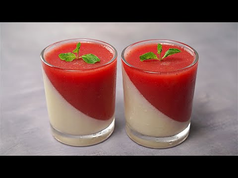Strawberry Panna Cotta | Rich Creamy Panna Cotta Dessert Recipe | Yummy