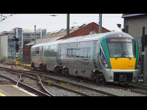 Irish Rail Dart 22000 Class Intercity Train number 22319 - Connolly Station