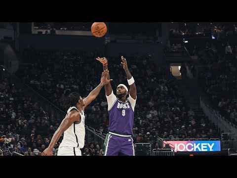 Highlights: Bobby Buckets, Brook Blocks | Bucks 118 – Nets 113 | 3.9.23