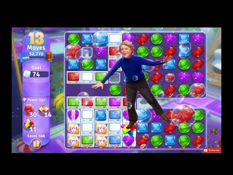 Wonka's World of Candy Level 588 NO BOOSTERS - A S GAMING ✔