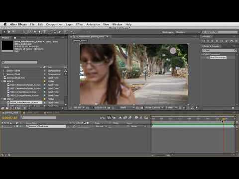 Mocha & After Effects: Tracking a moving T-Shirt