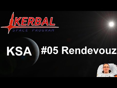 KSP - Tutorial - Kerbin Space Academy - #05 Rendezvous ( deutsch/german ) [1.0.4]