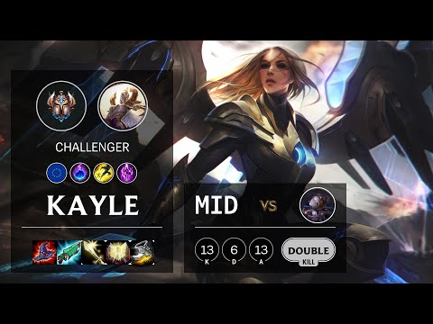 Kayle Mid vs Orianna - EUW Challenger Patch 10.16