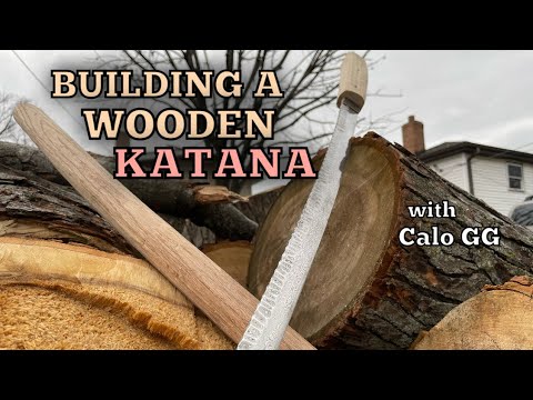 Making a Katana From Scrap Wood