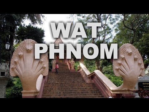 Chùa Phật giáo Wat Phnom ở Phnom Penh