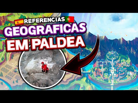 Lugares de PALDEA no Mundo Real!