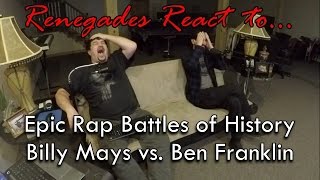 Renegades React to... Epic Rap Battles of History - Billy Mays vs. Ben Franklin