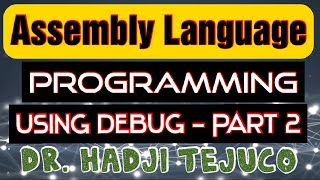 Assembly Language Tutorial - Part 2