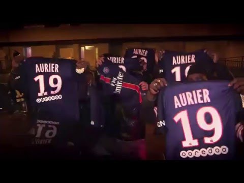 Serge Aurier dans son quartier a sevran PSG