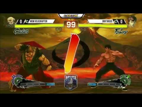 Velociraptor (Gouken) vs Driftwood (Fei-Long) - Final Round 18 USF4 - 720p 60fps