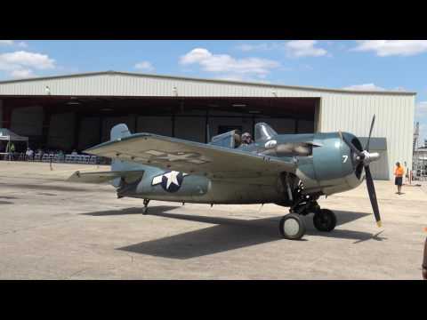 F4F Wildcat Start Up at ADS