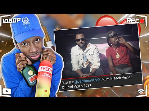 Jamaican Reacts to Trinidad Music! Ravi b x Jahllano - Rum In Mah Veins