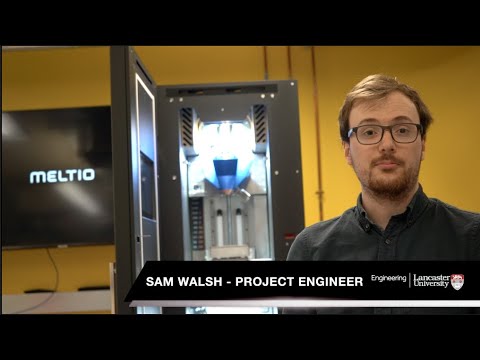 The UK's first ever Meltio M450 installation at Lancaster University