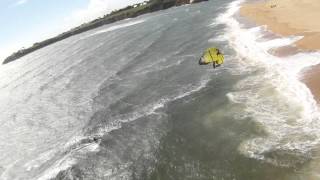 preview picture of video 'guidel plage kitesurf hexacopter'