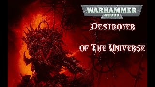 Amon Amarth Destroyer Of The Universe Warhammer 40k Chaos Tribute