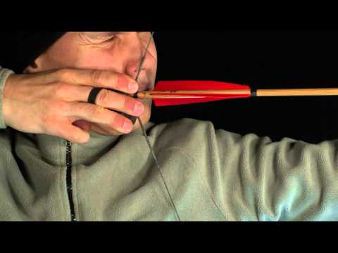 Slow motion archery, release