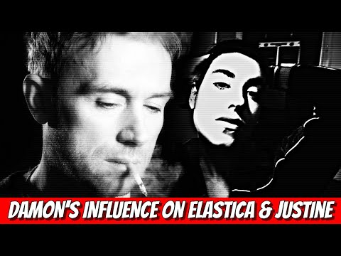 Damon Albarn (Blur) on HIS Influence in Elastica & on Justine Frischmann (00')