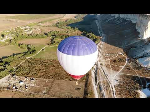 Полеты на воздушном шаре у Белой Скалы на шаре Республика Крым