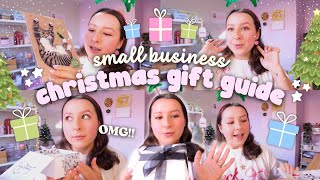Small Business Christmas Gift Guide 2024 🎁🎄 affordable gift ideas & stocking fillers!
