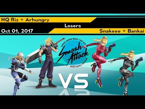 #SmashAttack 22 Doubles - [Losers] HQ Riz + Arhungry vs Snakeee + Bankai