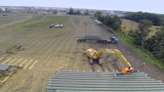 preview picture of video 'Pioneer Truck Lines 35 Acre Camrose Facility'