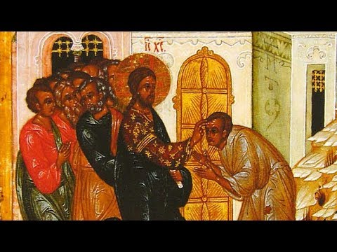 2017.05.21. Healing of the Blind. Sermon by Priest Damian Dantinne