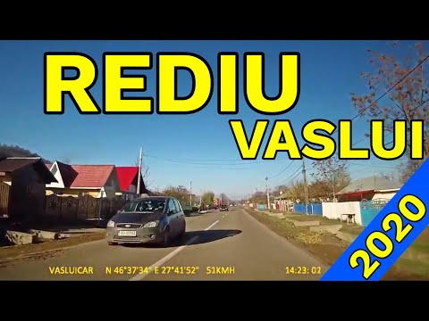 Prin REDIU Vaslui video noie. 2020