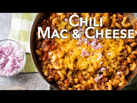 One Pot-Stovetop Chili Mac & Cheese