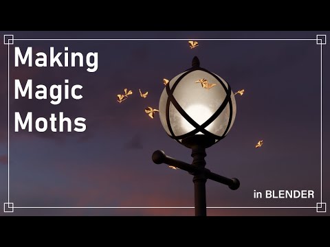 How to Make and Animate a Moth | Blender Tutorial