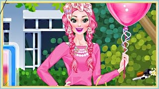Barbie Pretty In Pink - Dress Up Games For Girls -