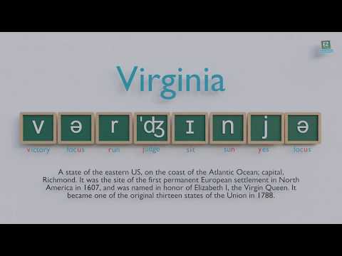 How to pronounce Virginia ?
