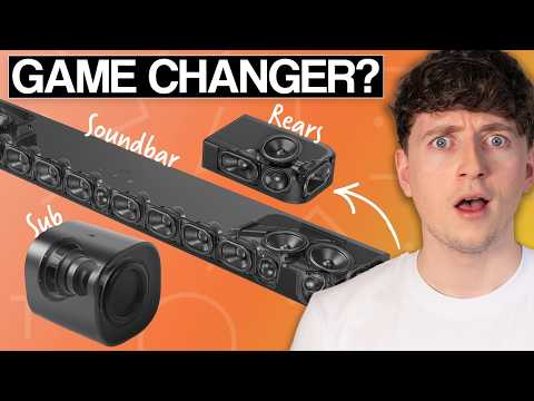 JBL BAR-1300X-MK2 AI Sound Boost Dolby Atmos Soundbar System with a Sanus SAC-21HDMI2 2m HDMI Cable (2025) video review thumbnail
