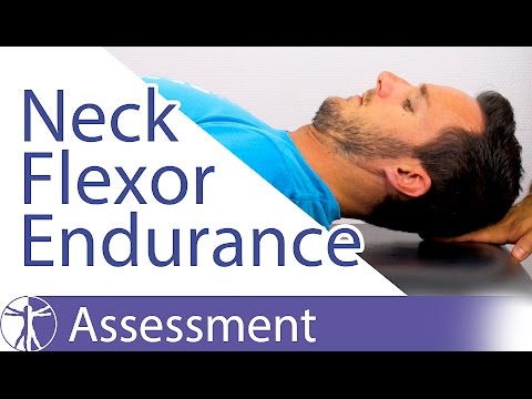 Neck Flexor Endurance Test | Deep Neck Flexors