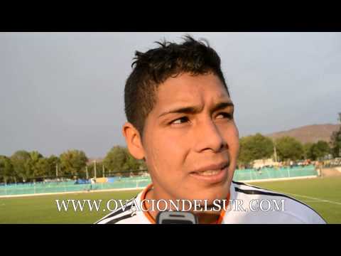 Entrevista a Edward Romero jugador de Saetas de oro - Copa Perú Etapa nacional 2013 - 03/11/2013